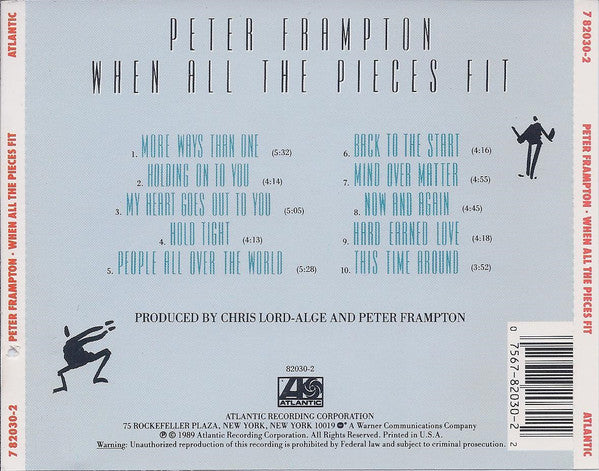 Peter Frampton : When All The Pieces Fit (CD, Album)