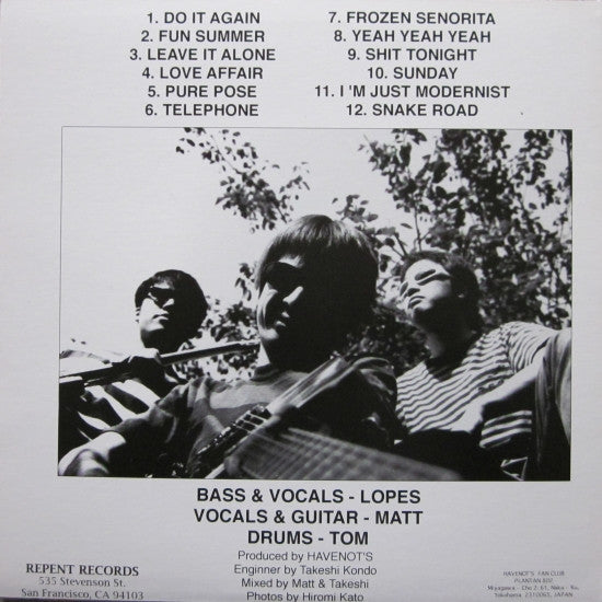 Havenots* : Havenots (LP, Album)