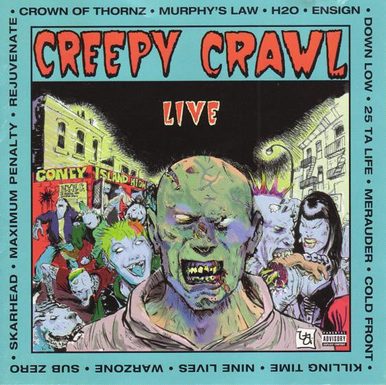 Various : Creepy Crawl Live (CD, Comp)