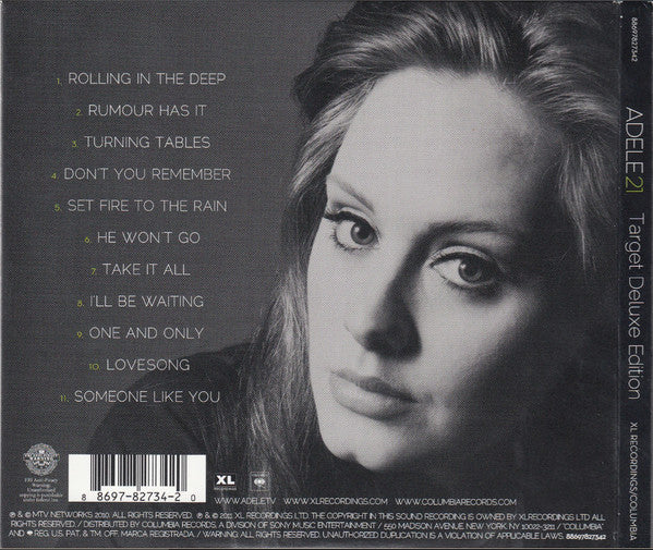 Adele (3) : 21 (2xCD, Album, Dlx, Dig)