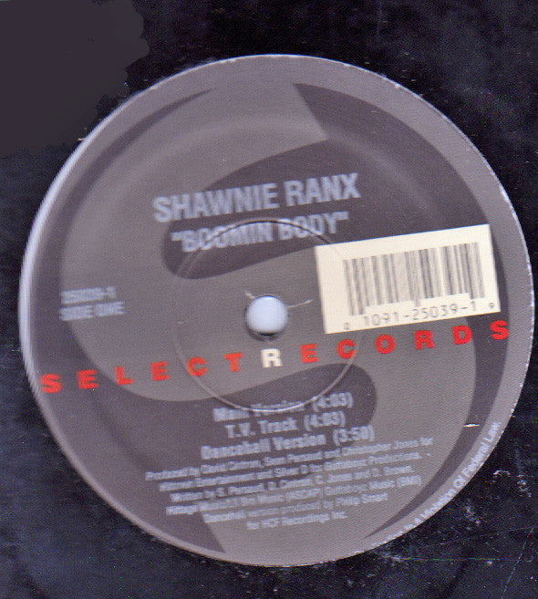 Shawnie Ranx* : Boomin Body (12")