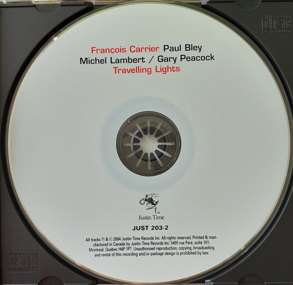 François Carrier : Travelling Lights (CD, Album)
