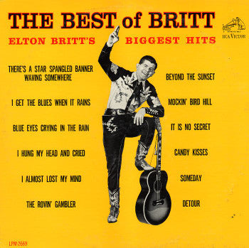 Elton Britt : The Best Of Britt (LP, Comp, Mono, RP)