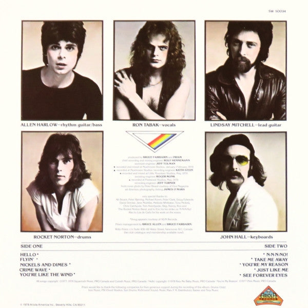 Prism (7) : See Forever Eyes (LP, Album, San)