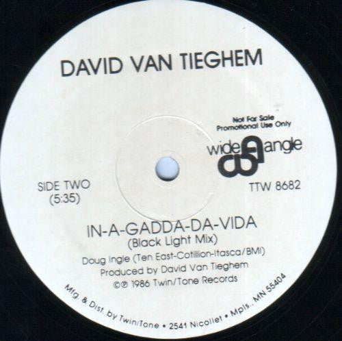 David Van Tieghem : In-A-Gadda-Da-Vida (12", Promo)