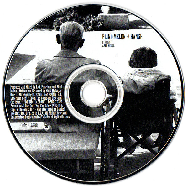 Blind Melon : Change (CD, Single, Promo)