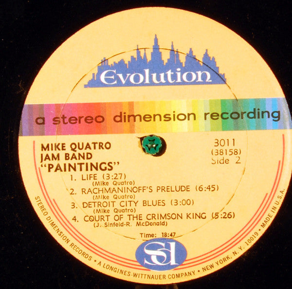 Michael Quatro Band : Paintings (LP, Album)