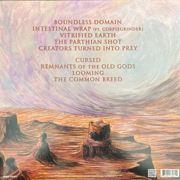 Creeping Death (3) : Boundless Domain (LP, Album, Ltd, Red)