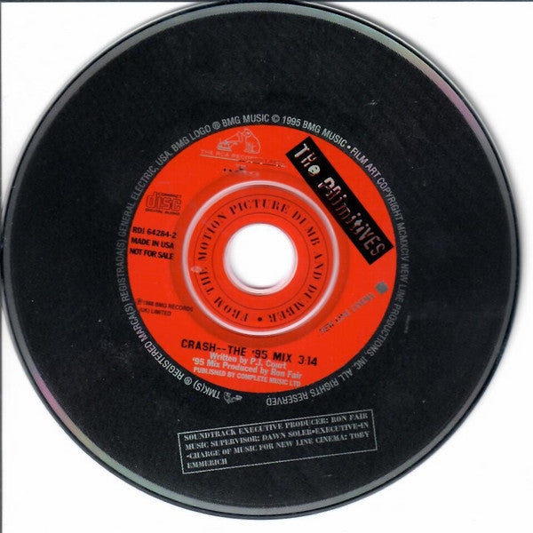 The Primitives : Crash - The '95 Mix (CD, Single, Promo)