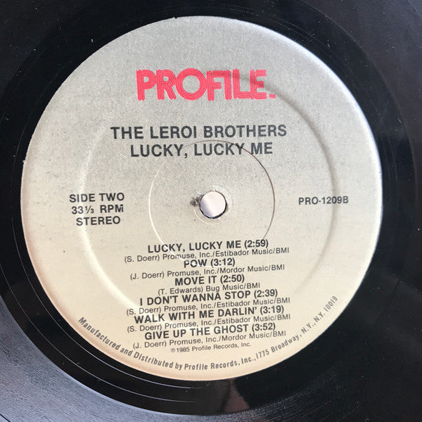 Leroi Brothers : Lucky Lucky Me (LP, Album)