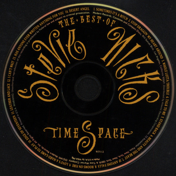 Stevie Nicks : Timespace - The  Best Of Stevie Nicks (CD, Comp)
