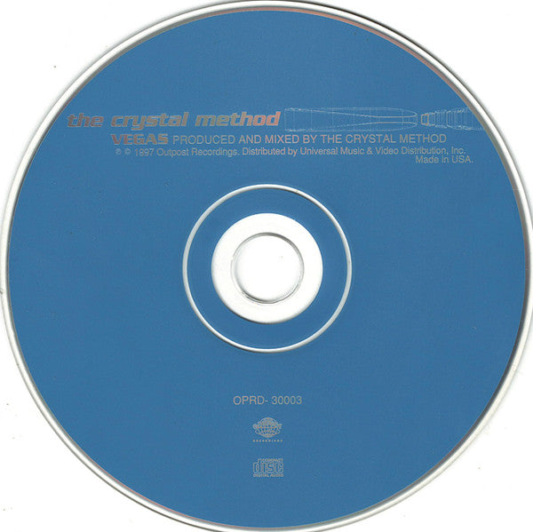 The Crystal Method : Vegas (CD, Album, Club, Uni)