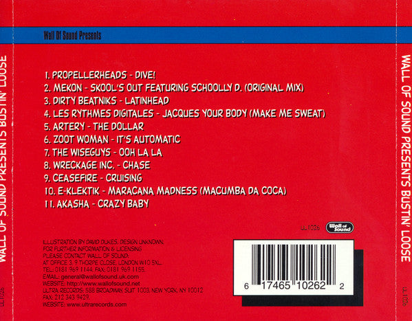 Various : Wall Of Sound Presents Bustin' Loose (CD, Comp)