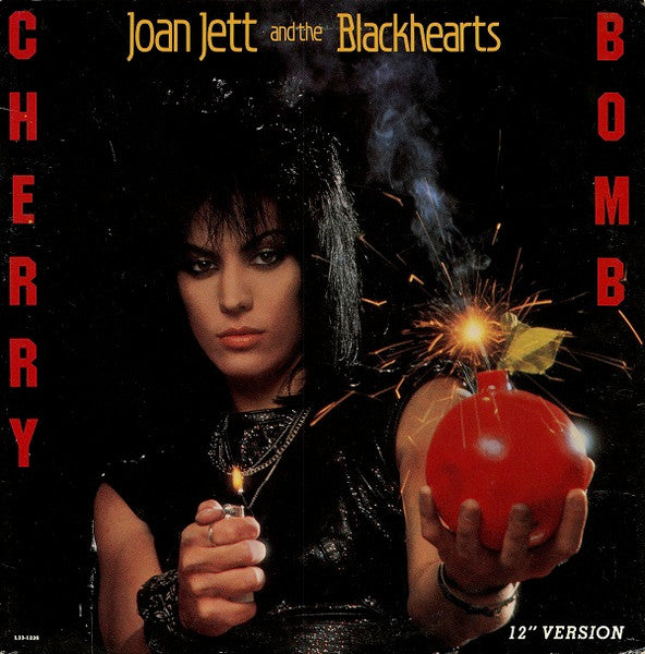 Joan Jett & The Blackhearts : Cherry Bomb (12" Version) (12", Single, Promo, Red)