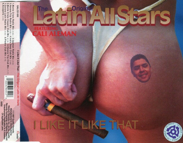 The Original Latin All Stars Featuring Cali Aleman : I Like It Like That (CD, Single)