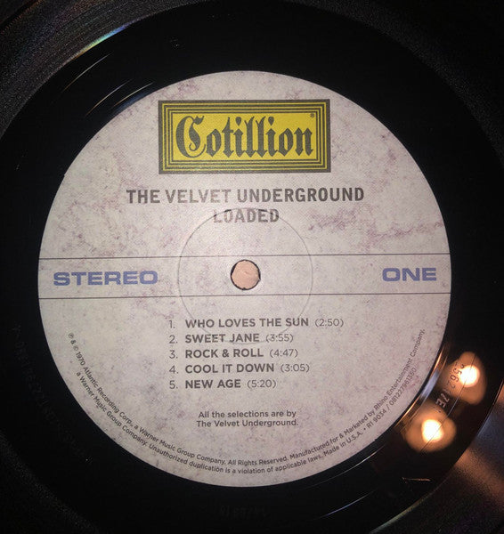 The Velvet Underground : Loaded (LP, Album, RE)