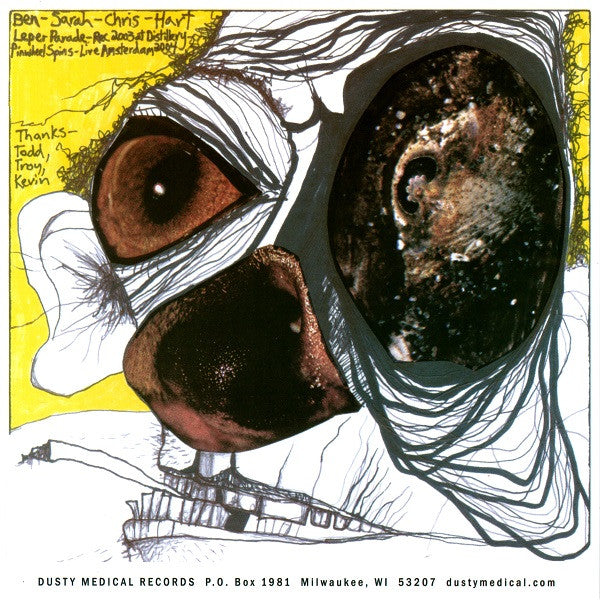 The Hunches : Leper Parade E.P. (7", Single)