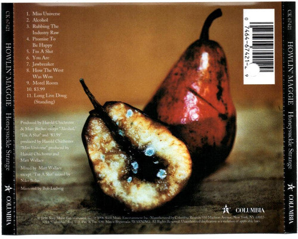 Howlin' Maggie : Honeysuckle Strange (CD, Album)