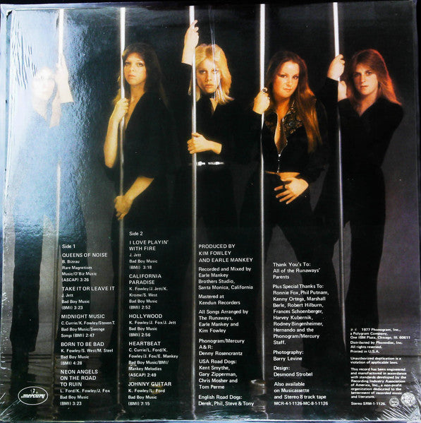 The Runaways : Queens Of Noise (LP, Album, San)