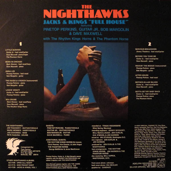 The Nighthawks (3) : Jacks & Kings "Full House" (LP, Album)