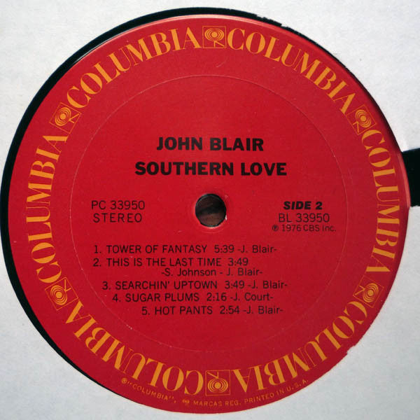 John Blair : Southern Love (LP, Album)