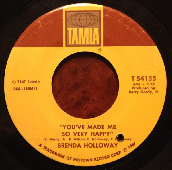 Brenda Holloway : You've Made Me So Very Happy (7", Single)