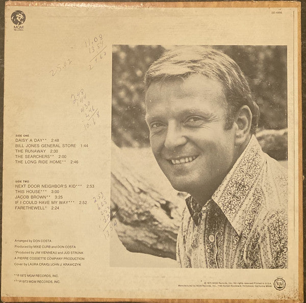 Jud Strunk : Daisy A Day (LP, Album)