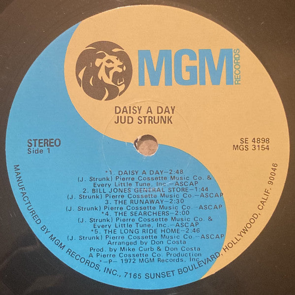 Jud Strunk : Daisy A Day (LP, Album)