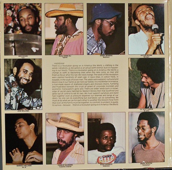 Gil Scott-Heron & Brian Jackson And The Midnight Band : "The First Minute Of A New Day" (LP, Album, RE)