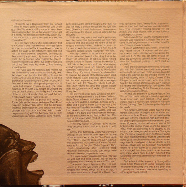 Various : The Shouters (2xLP, Comp)