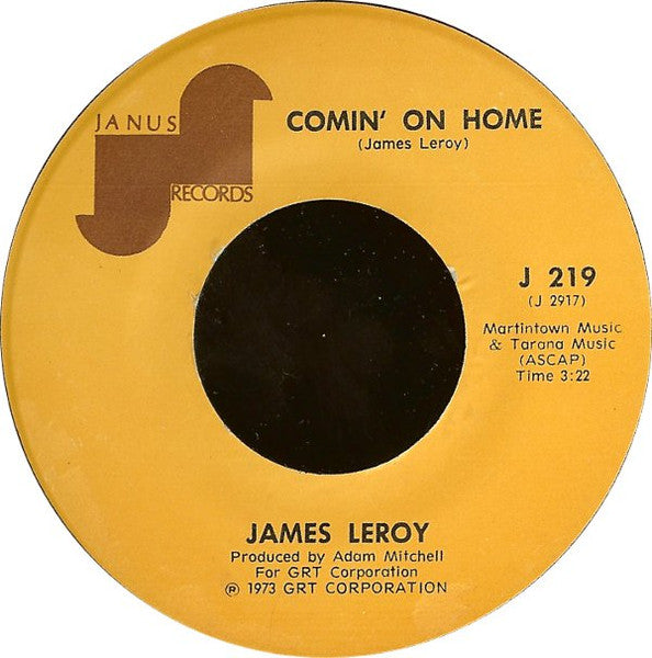 James Leroy (2) : Touch Of Magic (7")