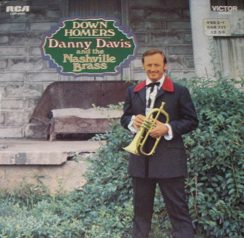 Danny Davis And The Nashville Brass* : Down Homers (LP, Album)