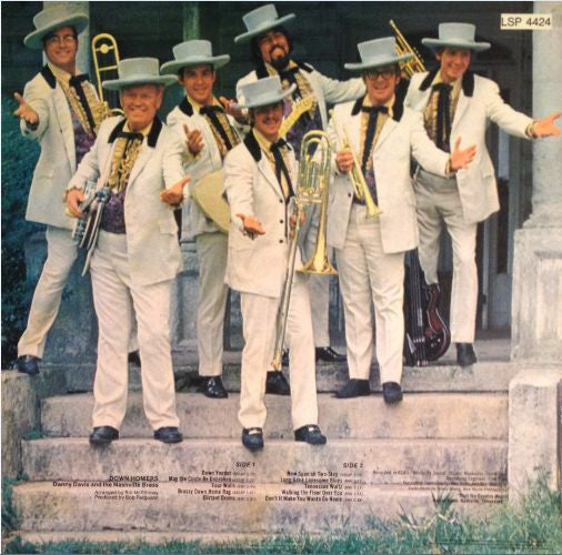 Danny Davis And The Nashville Brass* : Down Homers (LP, Album)