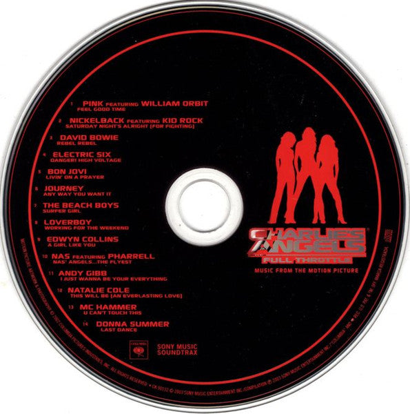 Various : Charlie's Angels: Full Throttle (Music From The Motion Picture) (CD, Comp)