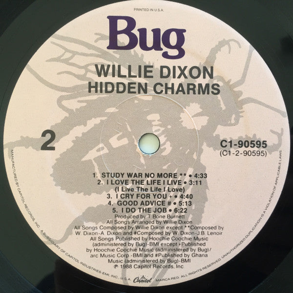 Willie Dixon : Hidden Charms (LP, Album)