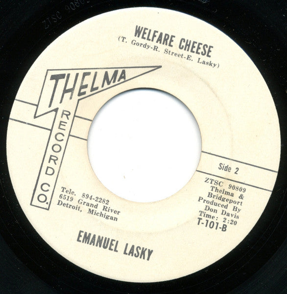 Emanuel Lasky* : Crazy (7", ARP)