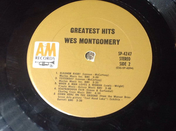 Wes Montgomery : Greatest Hits (LP, Comp)