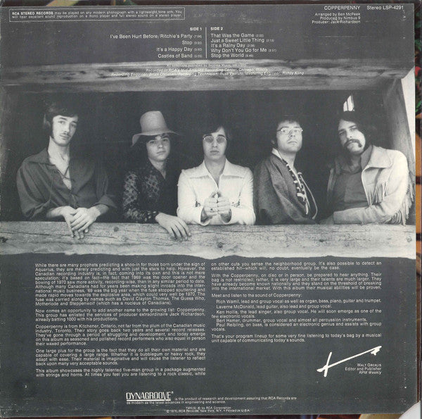 Copperpenny : Copperpenny (LP, Album, Hol)