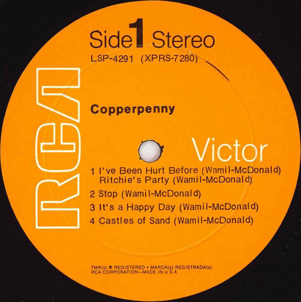 Copperpenny : Copperpenny (LP, Album, Hol)