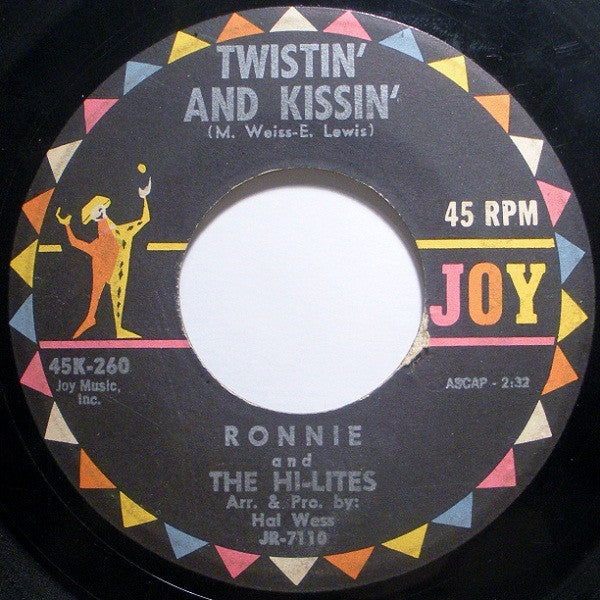 Ronnie & The Hi-Lites : I Wish That We Were Married (7")