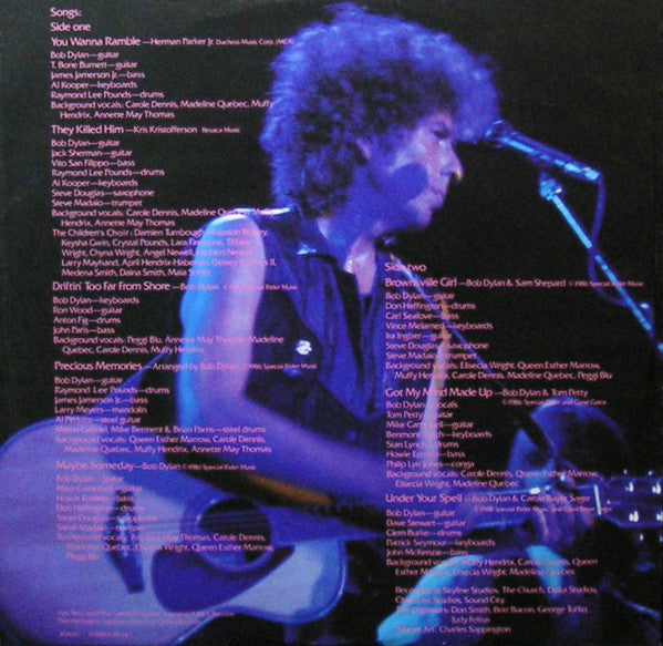 Bob Dylan : Knocked Out Loaded (LP, Album, Pit)