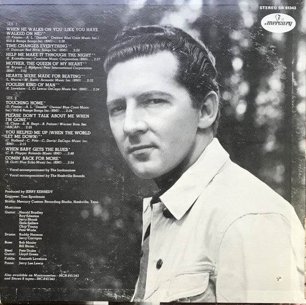 Jerry Lee Lewis : Touching Home (LP, Album)