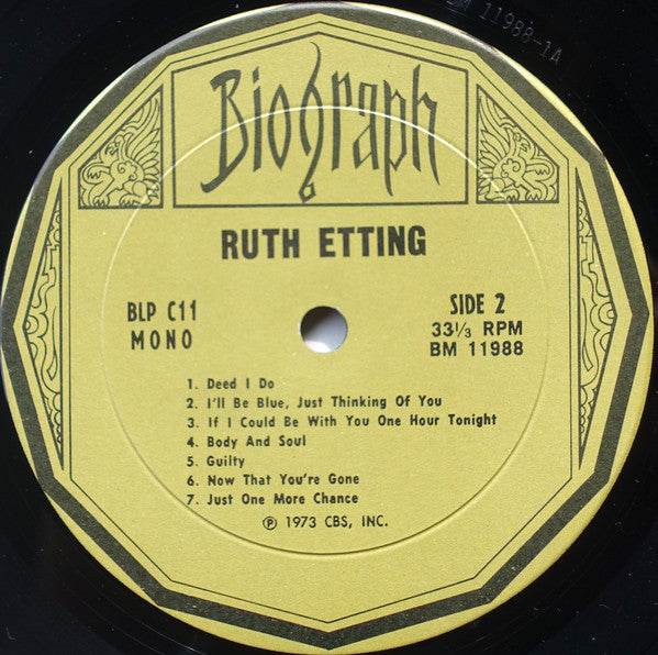 Ruth Etting : Hello Baby (LP, Comp)