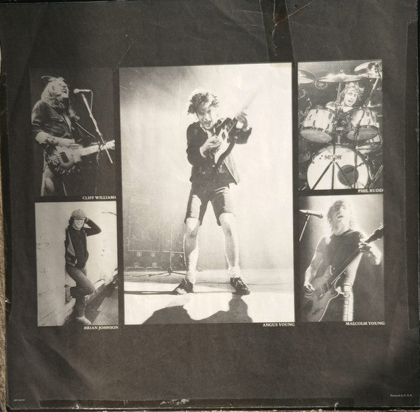 AC/DC : Back In Black (LP, Album, Emb)