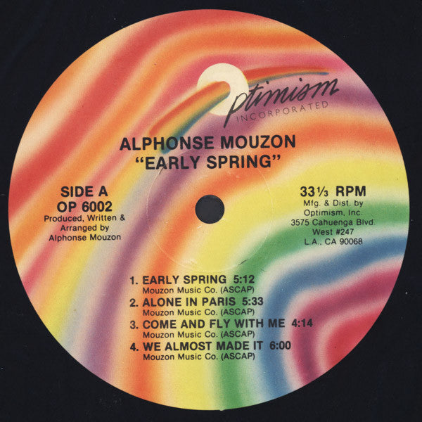 Alphonse Mouzon : Early Spring (LP, Album)