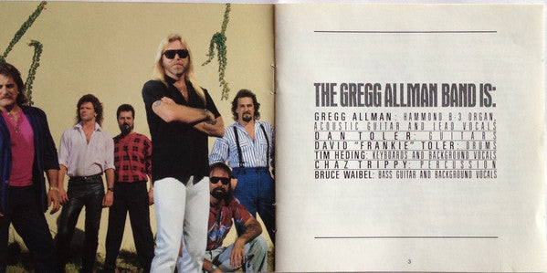 The Gregg Allman Band : I'm No Angel (CD, Album)