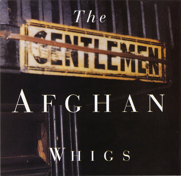 The Afghan Whigs : Gentlemen (CD, Single, Promo)