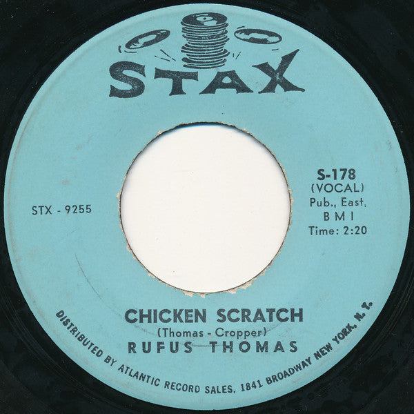 Rufus Thomas : The World Is Round / Chicken Scratch (7", Single)