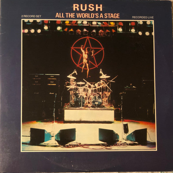 Rush : All The World's A Stage (2xLP, Album, RE, Gat)