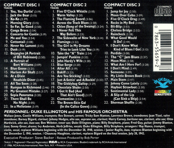 Duke Ellington : The Blanton-Webster Band (3xCD, Comp, RE, RM)